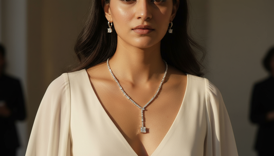 Prism Elegance Necklace & Earrings Set