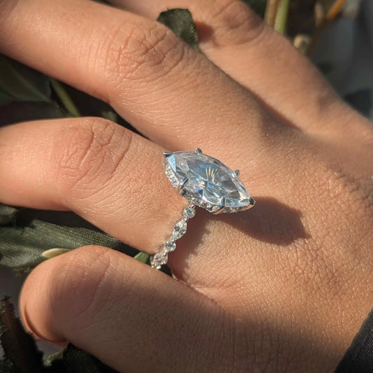 Marquise Cubic Zirconia Ring