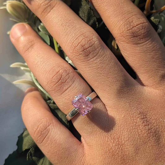 Princess Cut Solitaire Ring