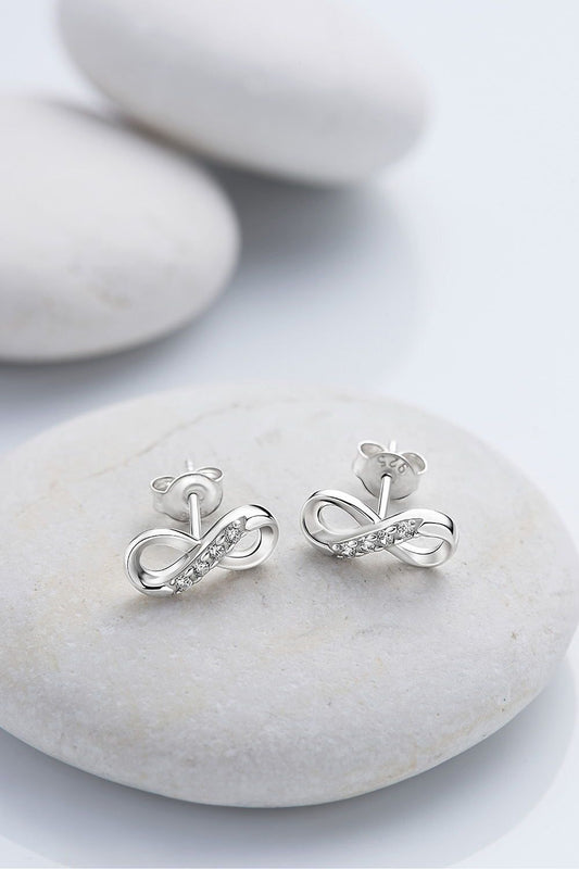 Infinity Stud Earrings