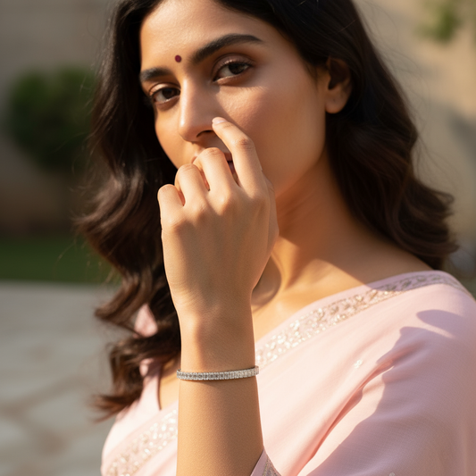 Emerald Cut Tennis Bracelet