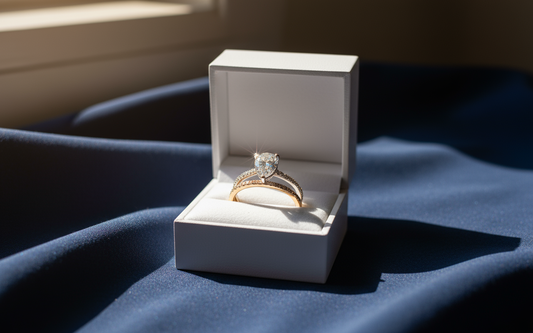 Solitaire Pear-Cut Ring