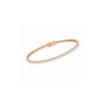 Rose Gold Tennis Bracelet - Mini Match
