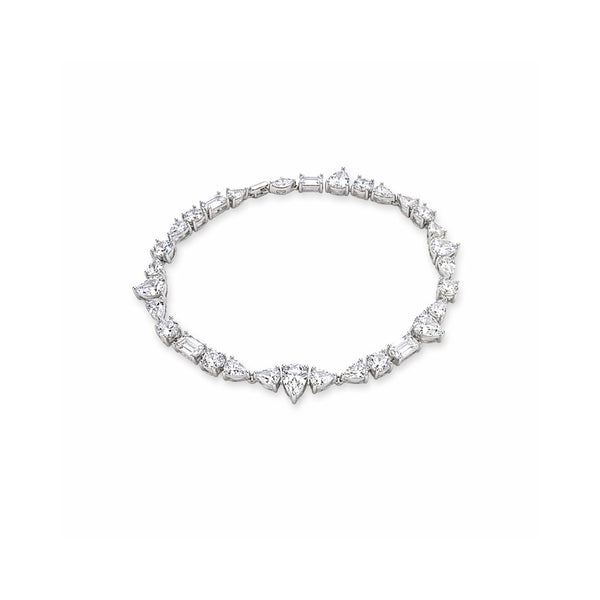 Mixed-Cut Stone Baguette Bracelet Mini Match