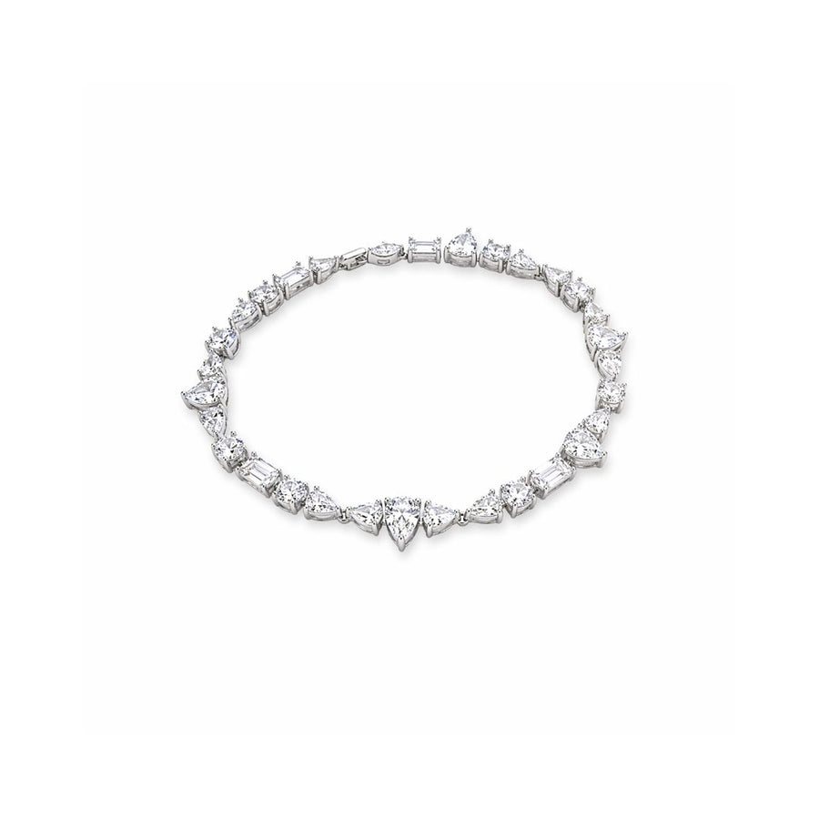 Mixed-Cut Stone Baguette Bracelet Mini Match