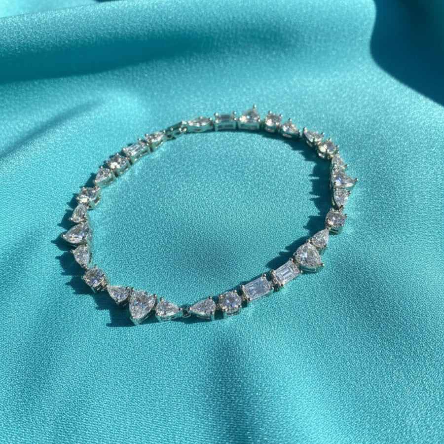 Mixed-Cut Stone Baguette Bracelet Mini Match