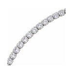 Silver Zircon Tennis Bracelet Mini Match