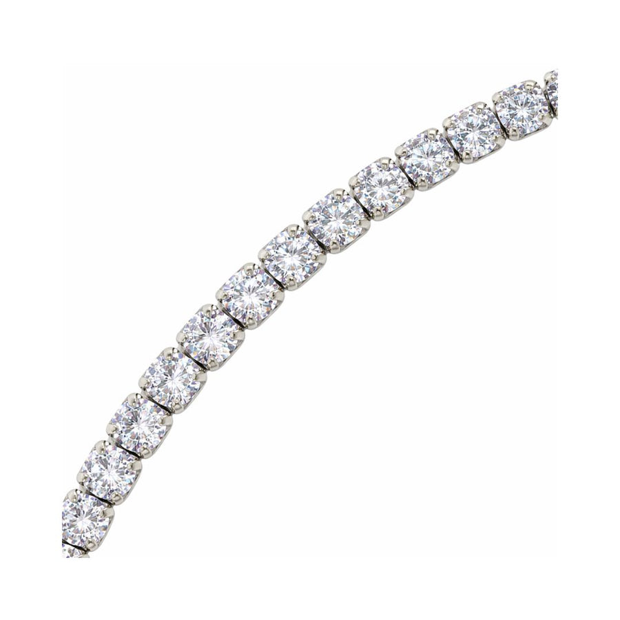 Silver Zircon Tennis Bracelet Mini Match