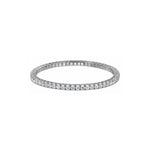 Silver Stretchable Tennis Bracelet