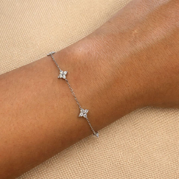 Clover Zircon Design