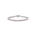 Delicate Pink Tennis Bracelet