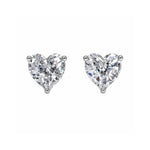 Eternal Heart Solitaire Studs