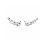Mix Stone Climber Earrings