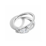 The Pear Pavé Ring