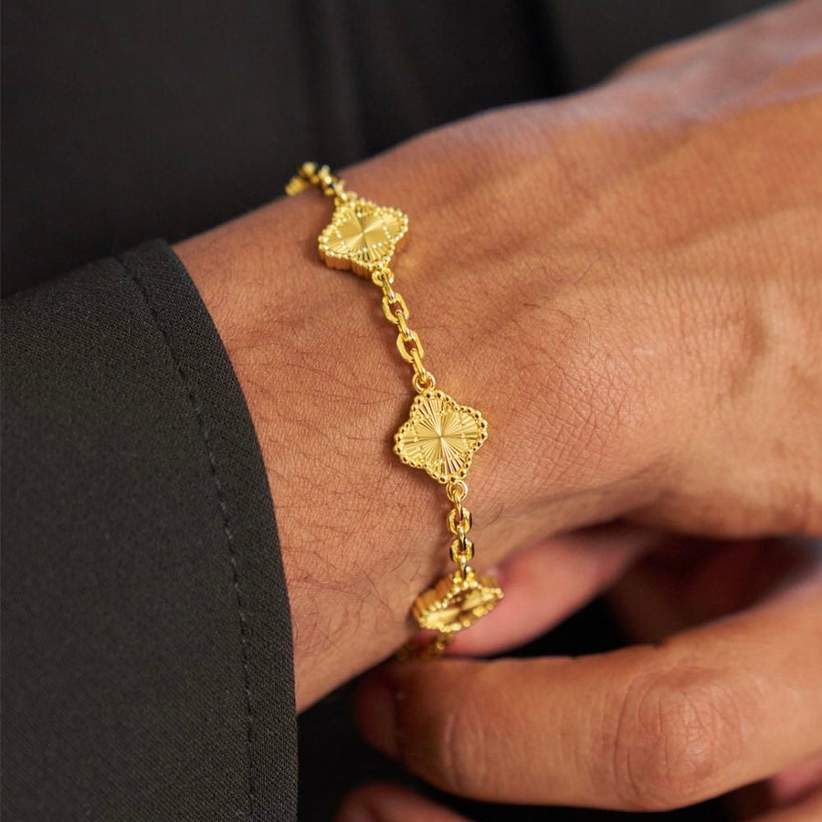 Aurelia Clover Bracelet - Golden