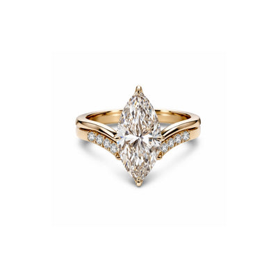 Duo marquise ring