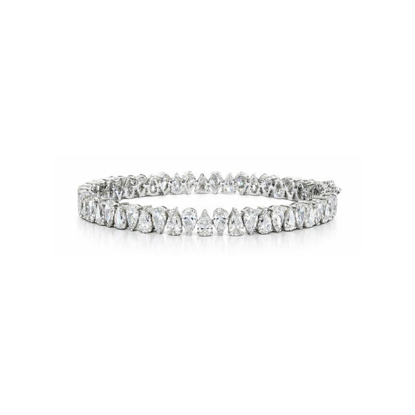 Pear Cut Tennis Bracelet