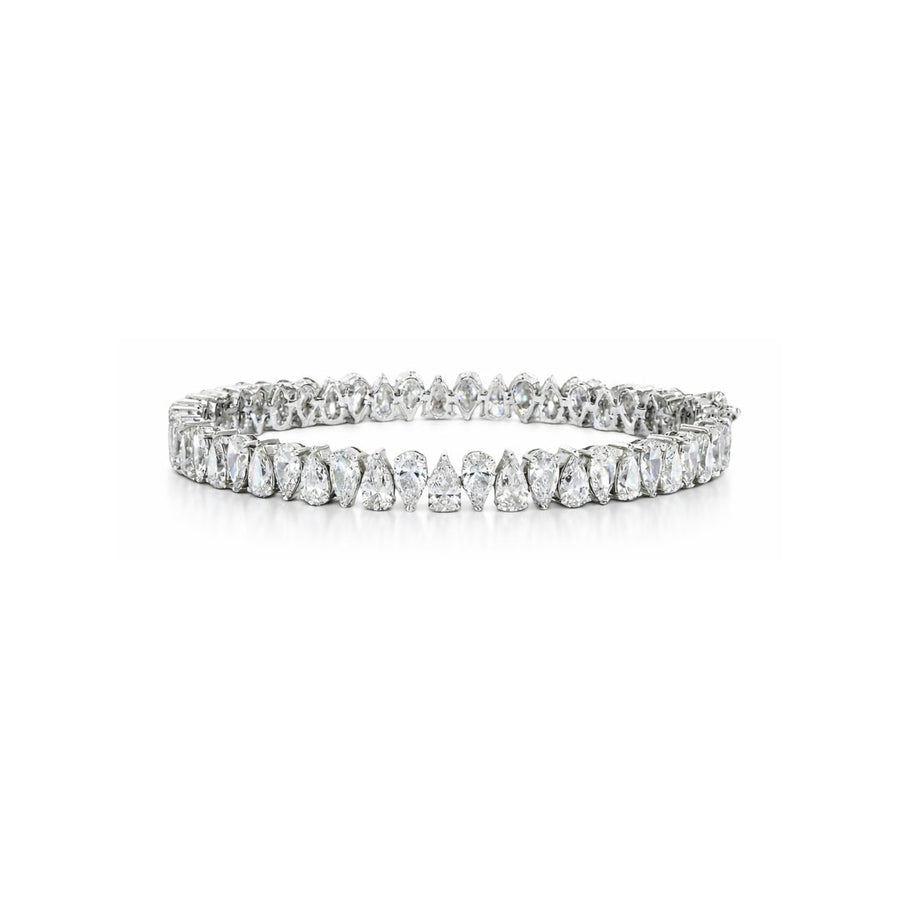 Pear Cut Tennis Bracelet