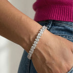 Pear Cut Tennis Bracelet
