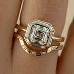 Baguette Square Ring