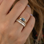 Sapphire Muse Ring