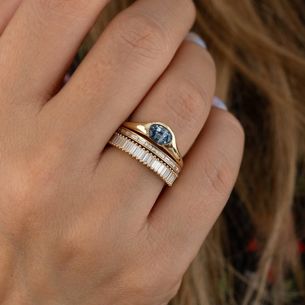 Sapphire Muse Ring
