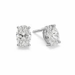 Classic Oval Solitaire Studs
