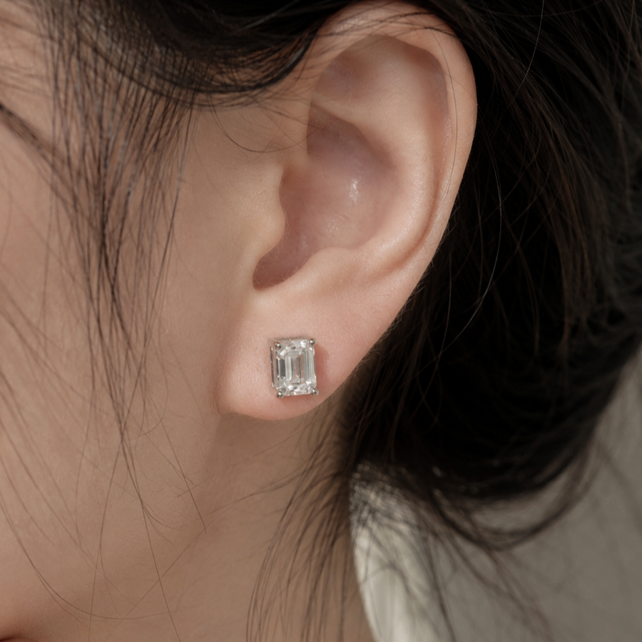 Classic Rectangle Solitaire Studs