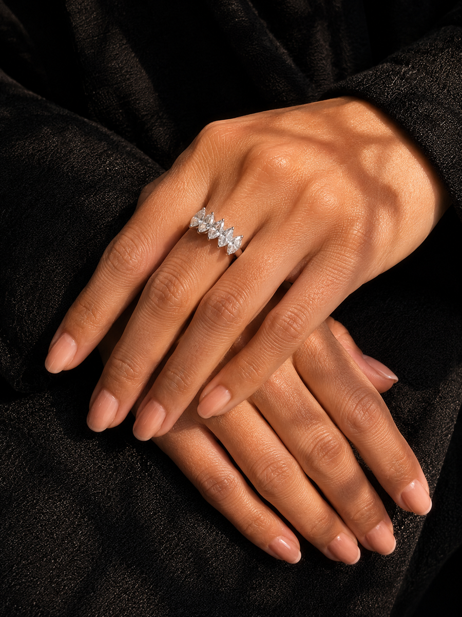 Marquise Band Ring