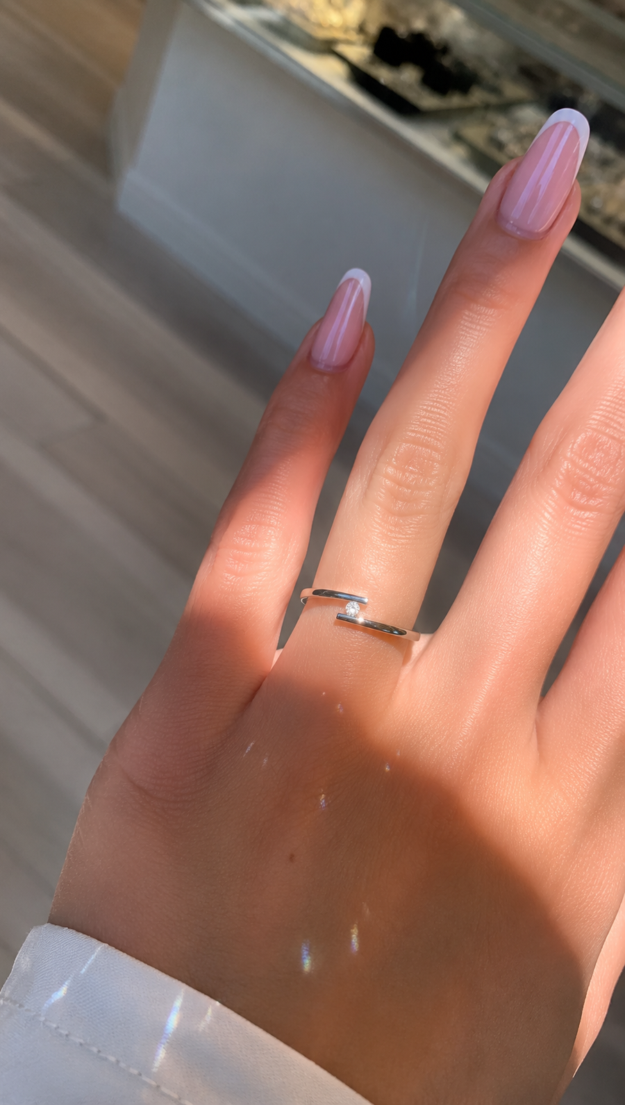 Wrap Diamond Ring