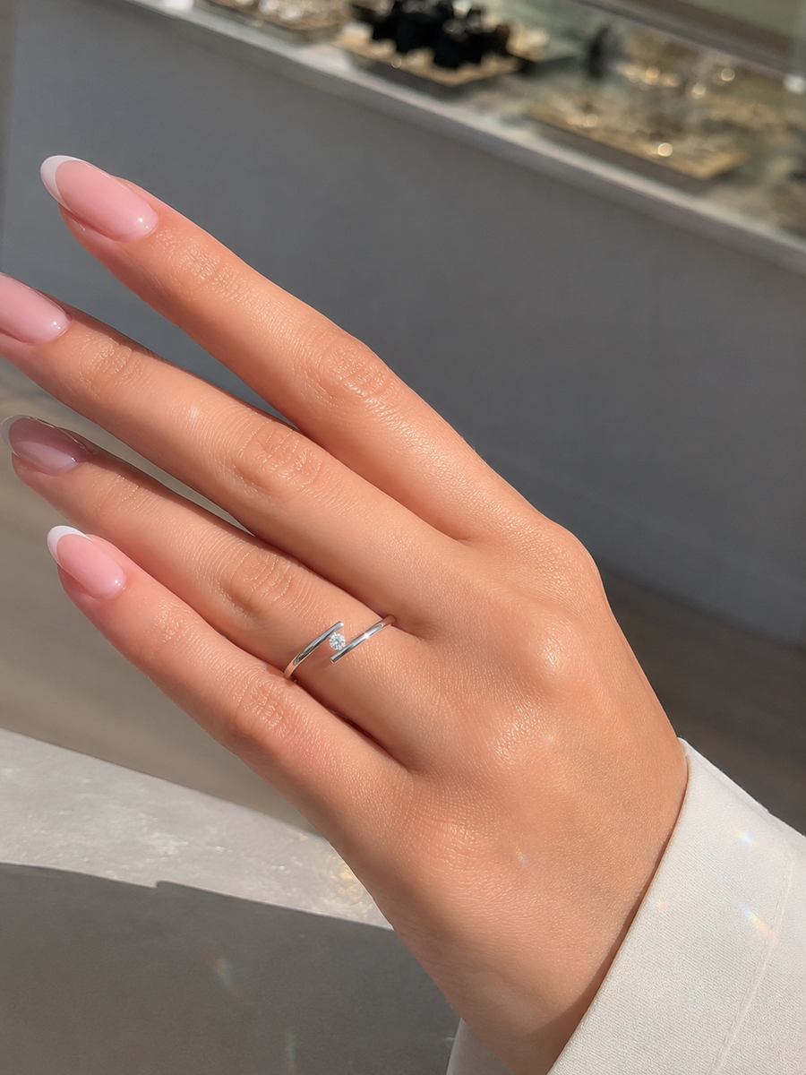 Wrap Diamond Ring