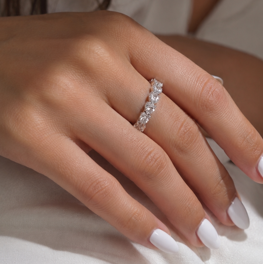 Heart Diamond Ring