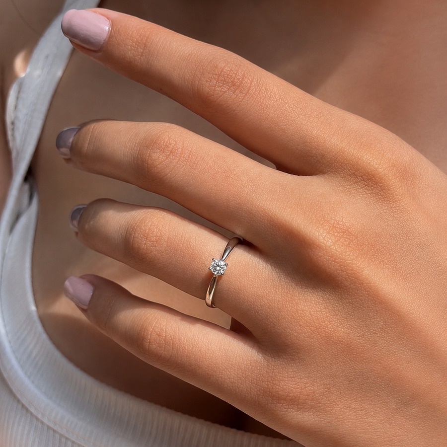 Solitaire Diamond Ring