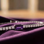 Emerald Centre Stone Tennis Bracelet