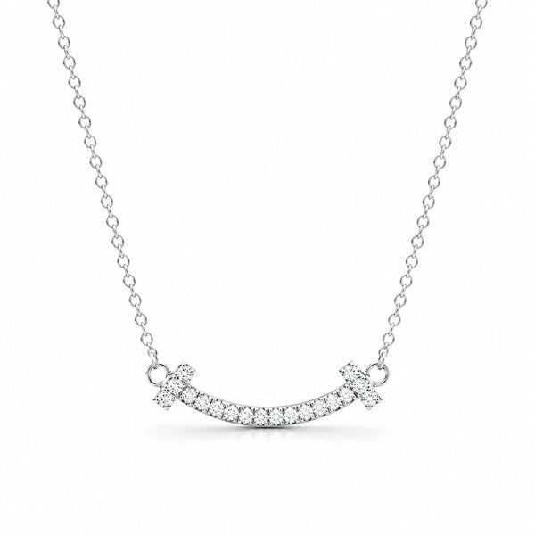 Smile Diamond Necklace