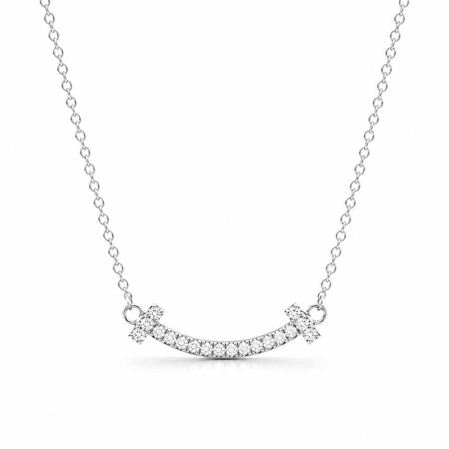 Smile Diamond Necklace