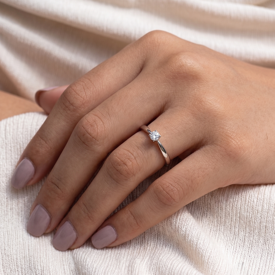 Solitaire Diamond Ring