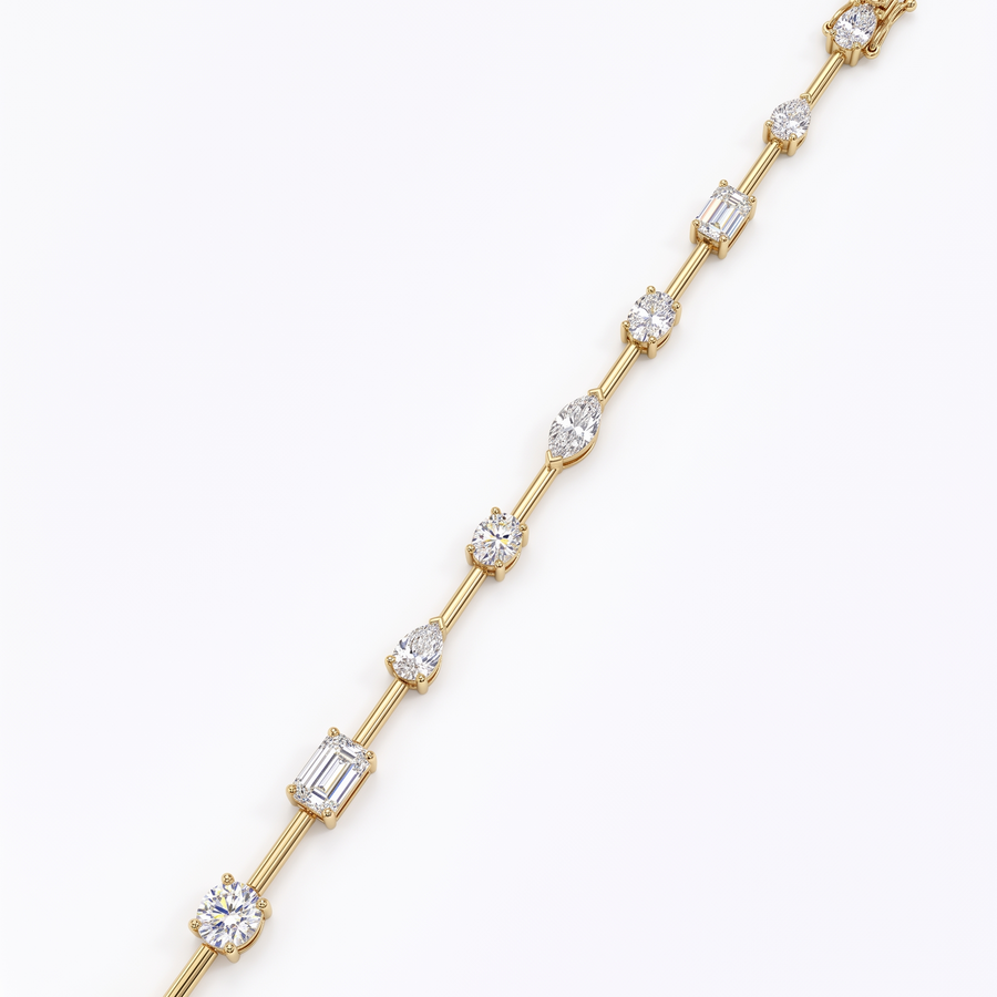 Floating Diamond Bracelet
