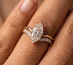 Duo marquise ring