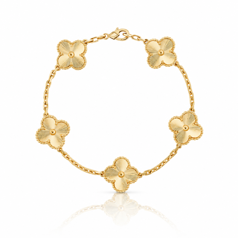 Aurelia Clover Bracelet - Golden