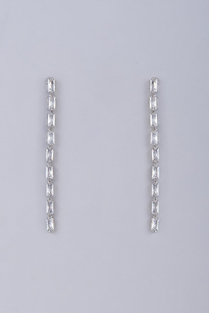 Baguette Dangle Earrings