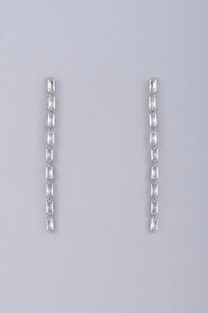 Baguette Dangle Earrings