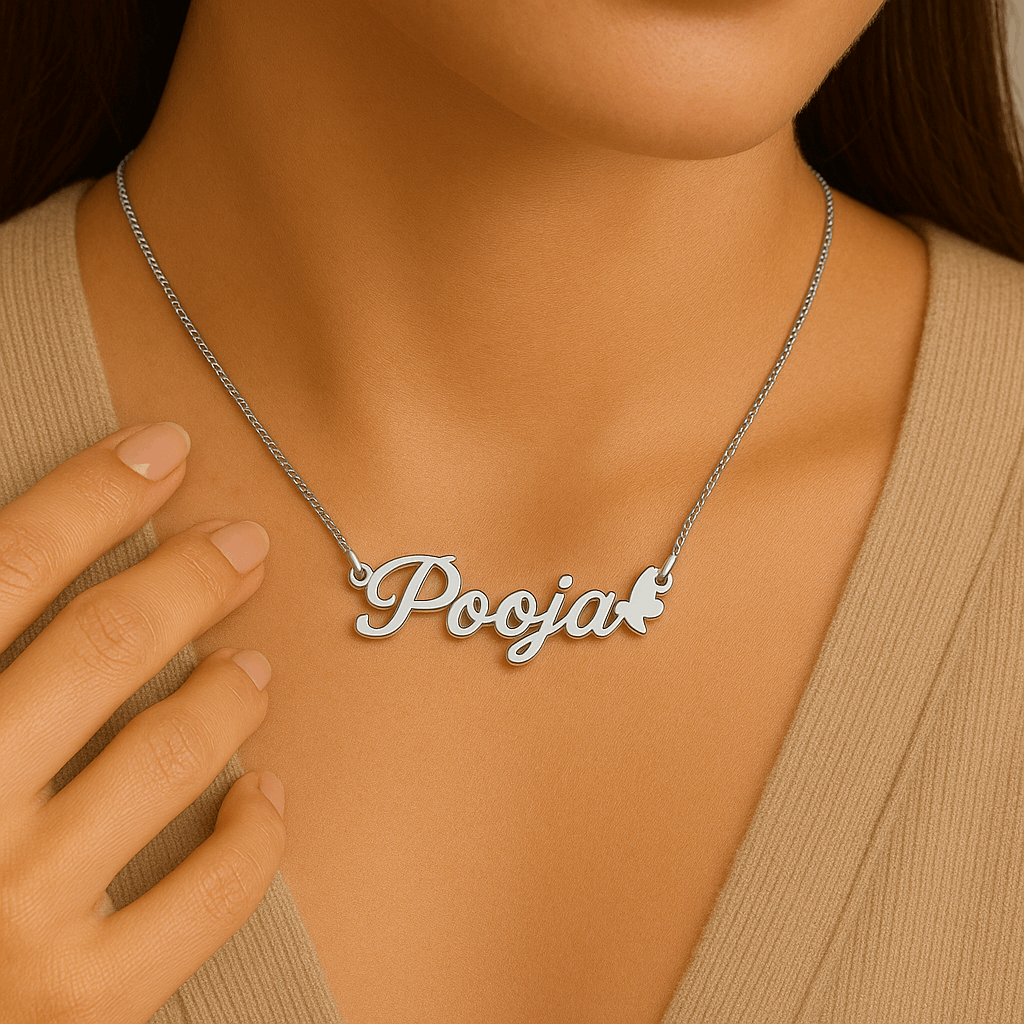 Flutter Name Pendant