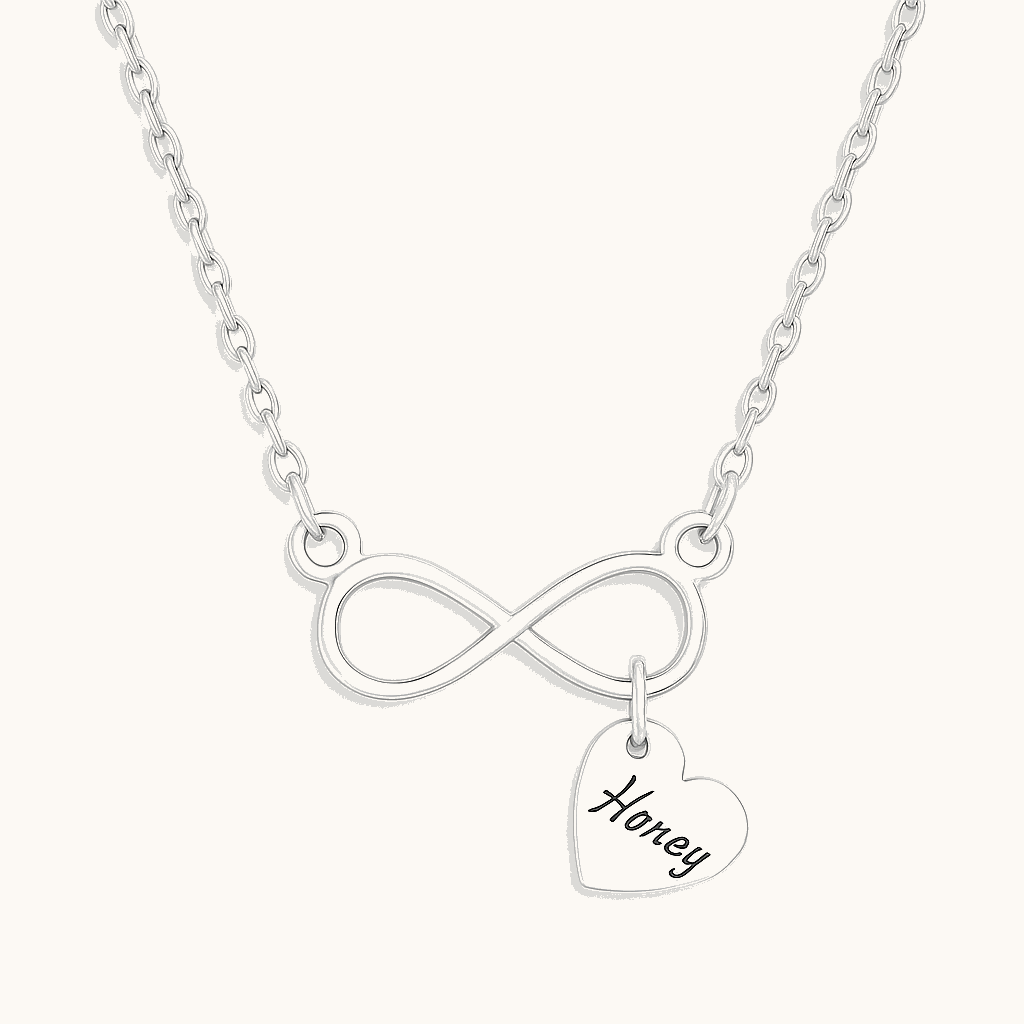 Infinite Love Drop Pendant