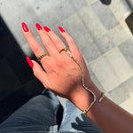 Snake Gold Hand Chain