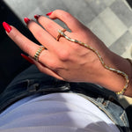 Snake Gold Hand Chain