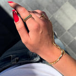 Snake Gold Hand Chain