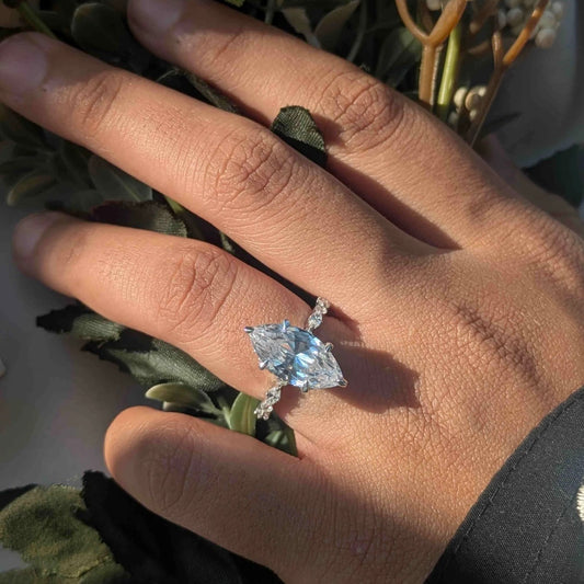 Marquise Cubic Zirconia Ring