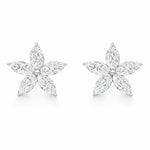 Classic Flower Solitaire Studs