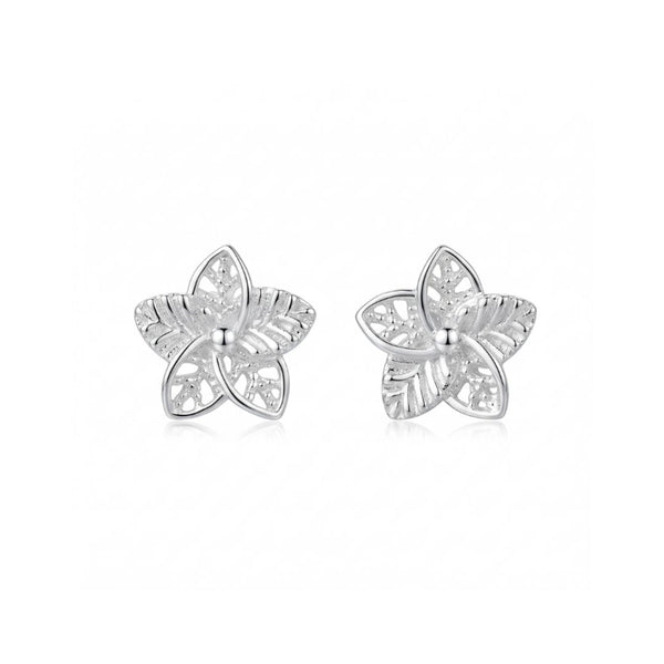 Silver Blossom Studs